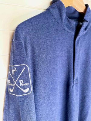 Putting Pirates zip sweater 2023 Navy Blue - Image 4